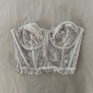 White Victoria’s Secret corset